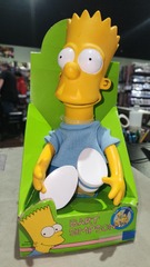 The Simpsons Bart Simpson Plush Doll With Vinyl Head 1990 Dan Dee NRFP